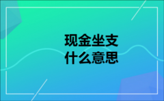现金坐支什么意思